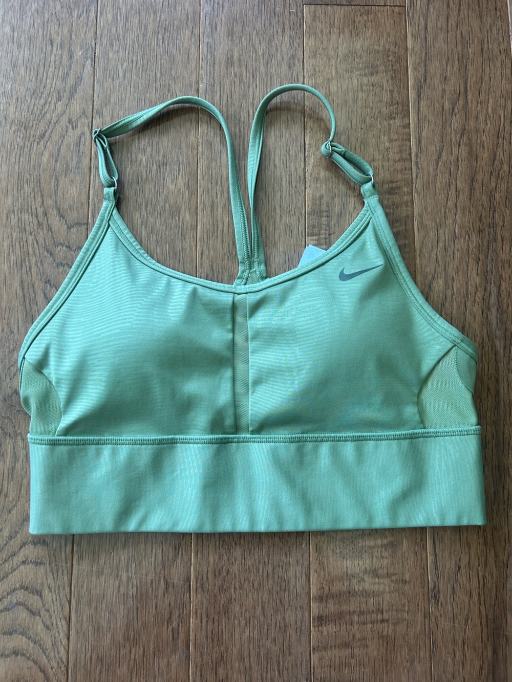 Nike Mint Green Strappy Sports Bra